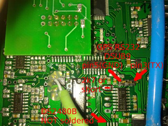 Connecting the GPS RS232 to 2nd serial port